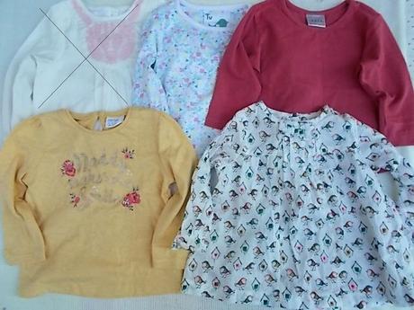 4 x krásné tričko, tunička, next,74