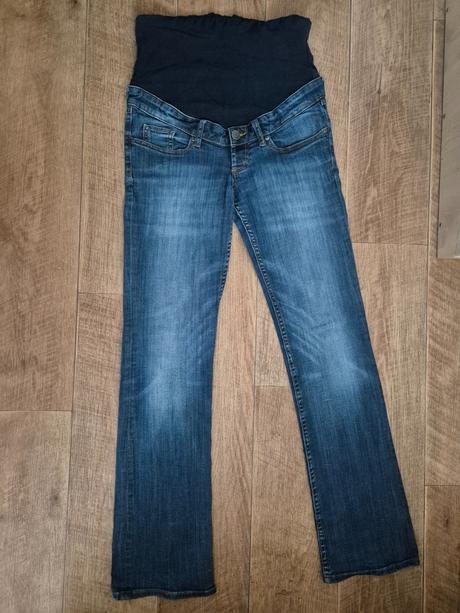 Těhotenské džíny h&m mama vel. 38, h&m,38