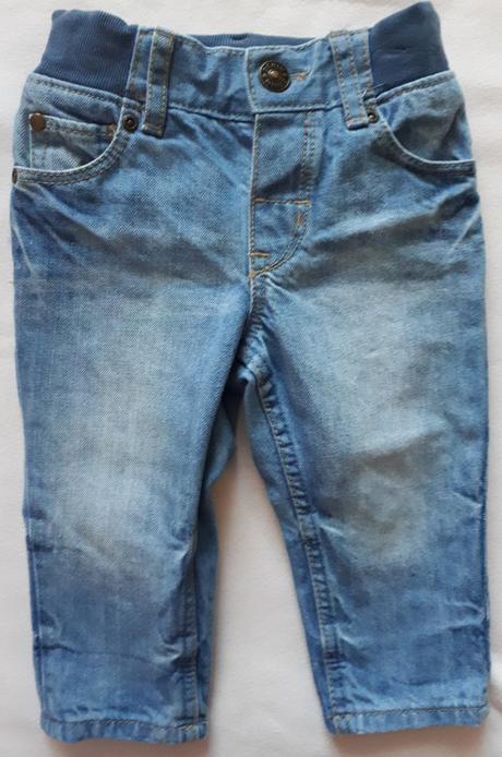 Dětské džíny, rifle, rifličky, kalhoty, 68, denim, denim,68