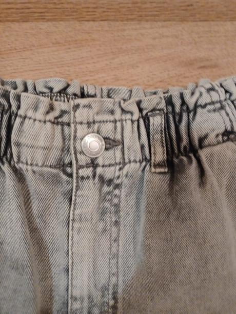 Džíny h&m do gumy mom jeans, h&m,146