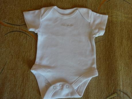 2x body s kr. r. bílé pro nejmenší, vel. 50, f&f,50