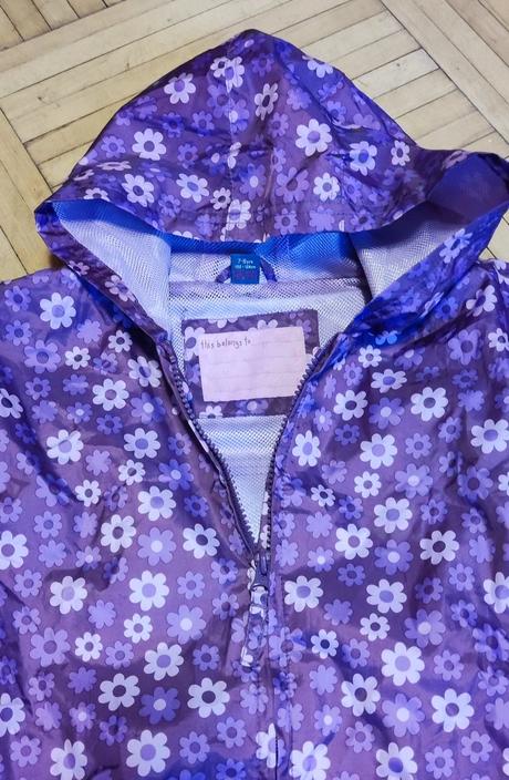 Tu větrová bunda fialová vel. 7-8 let (122-128cm), tu,122