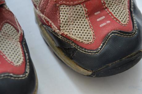 Červeno-růžové sportovní boty, botasky peddy, peddy,32