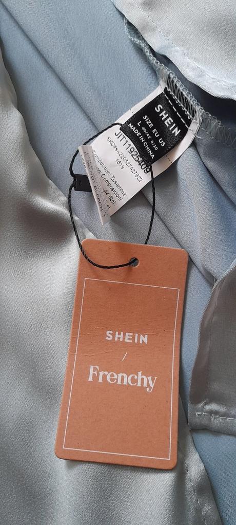 Shein společenské dlouhé šaty, l