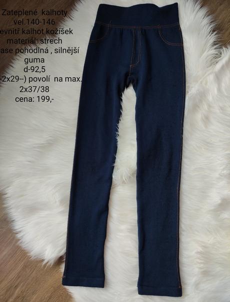 Zateplené legíny, 140