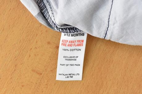 Kraťasy vel. 9 - 12 m, matalan,80