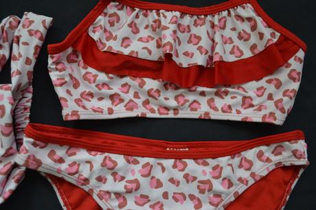 Dívčí plavky s čelenkou,140/146,nové, 140 / 146