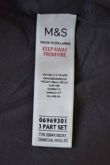 Sukně vel. 2 - 3 roky, marks & spencer,98