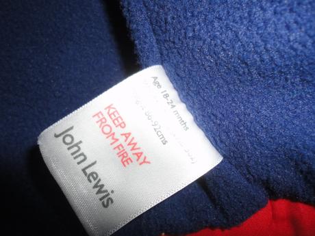 Hezký kabátek/bunda john lewis, vel. 18-24 měsíců, john lewis,86