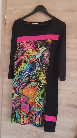 Šaty s dlouhým rukávem, c&a,40