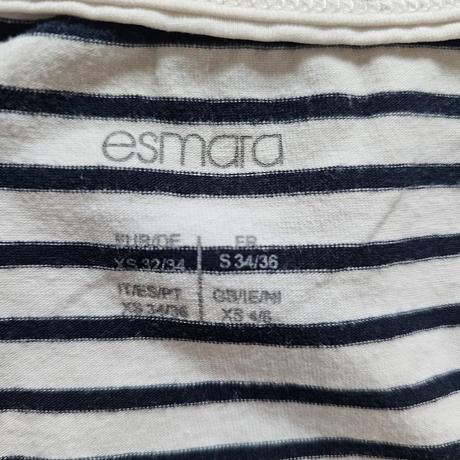 Námořnické šaty esmara vel. xs, esmara,xs