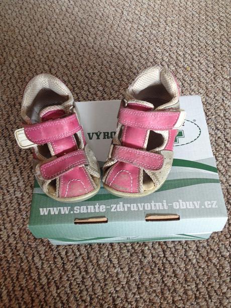 Kožené sandálky sante, santé,21