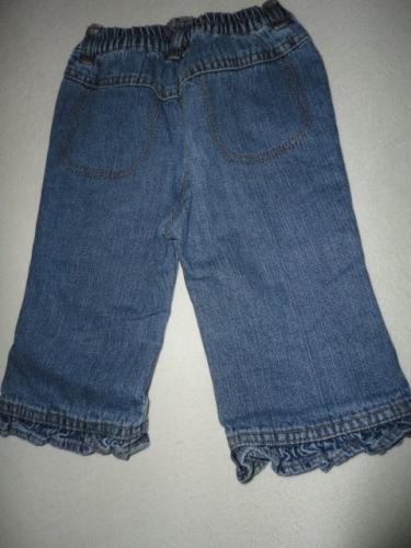 Vypodložené rifličky z c+a baby club, vel. 74, c&a,74