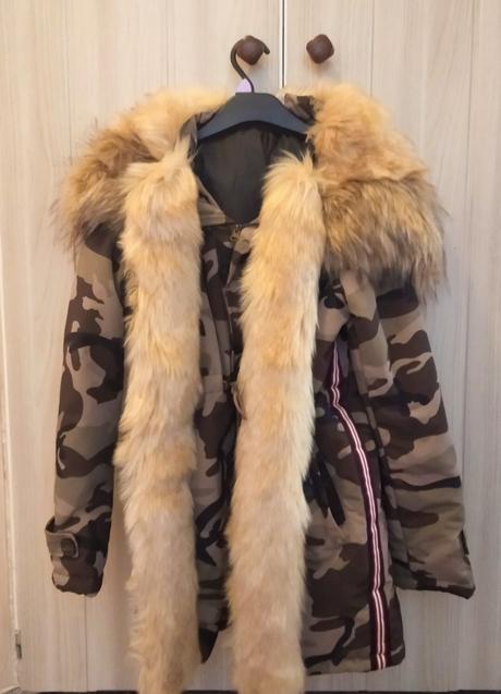 Luxusní zimní parka, m