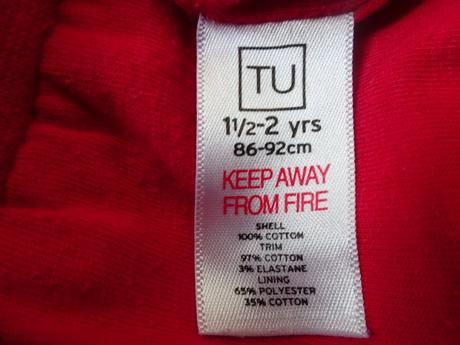 Manšestrové kalhoty červené, vel. 86/92, tu,86