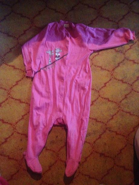 Dívčí overal žirafky vel. 80 - 86, 80