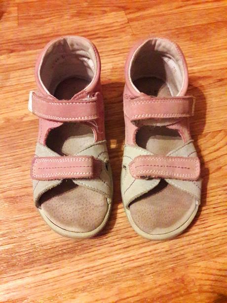 Celokožené sandálky sante v.28, santé,28