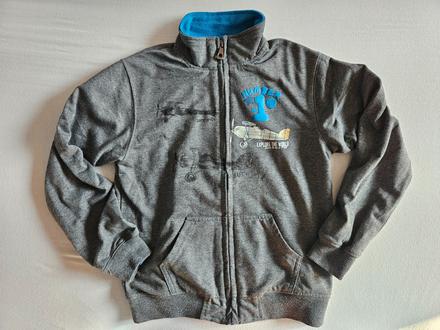 L319	chlapecká bavlněná mikina letadlo v. 122-128, kugo,122