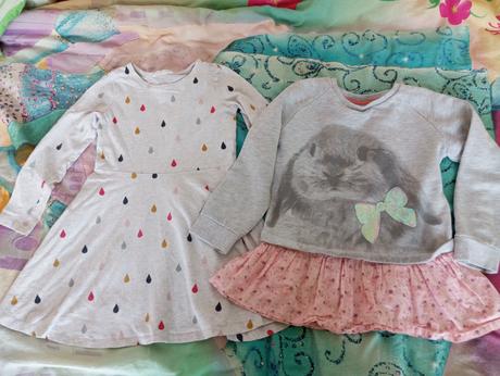 Šaty+tunika, h&m,122