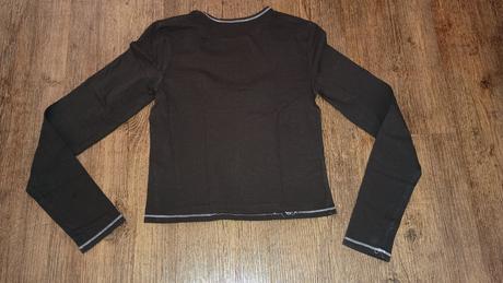 Dětské tričko/ crop top s dlouhým rukávem, h&m,170