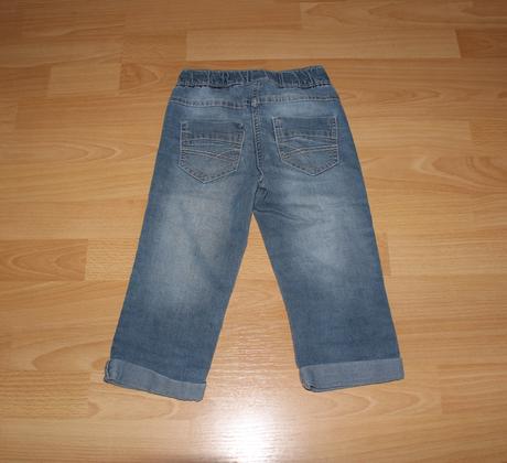 Riflové, džínové 3/4 kraťasy, pepperts,122