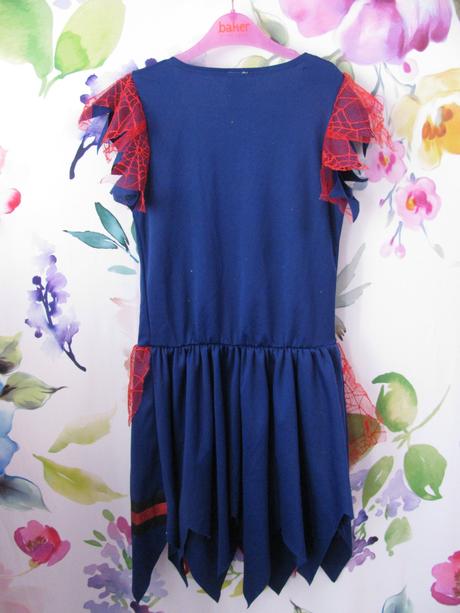 Kostým - elastické šaty zombie halloween, 