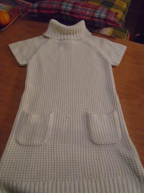 Svetr přes legíny, palomino,116