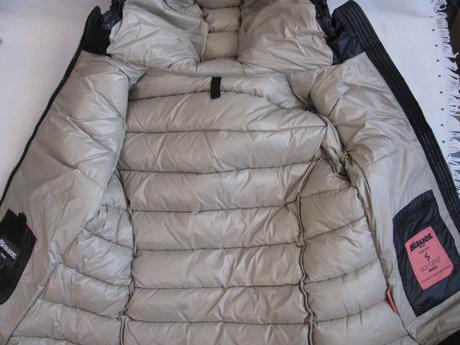 Zimní černá bunda s kapucí blauer.usa, l