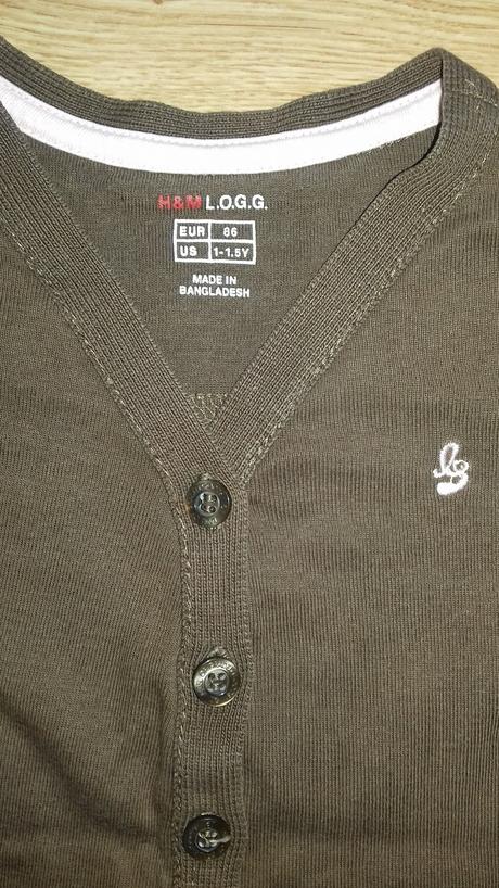 Tenký svetřík zn. h&m l.o.g.g., h&m,86