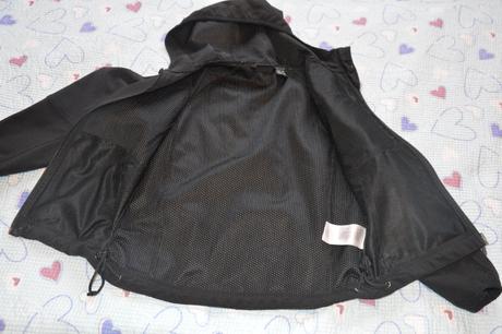 116 122 128 černá softshelová bunda, mckinley,122