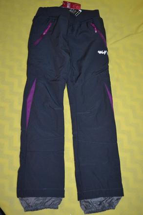 Softshellové kalhoty wolf s fleece, wolf,116