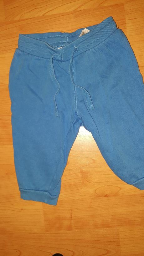 Bavlněné tepláčky, h&m,68