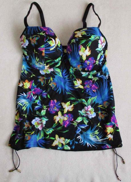 Dámské plavky tankiny květované ava 70h, 