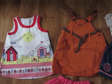 Balíček oblečení na holčičku vel. 1-1,5 roku, 86–98