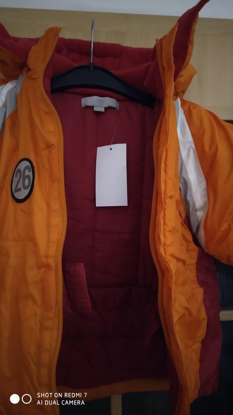 Bunda a kalhoty - kombinéza 2v1, 74 / 80