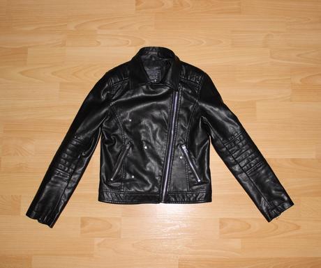 Koženková bunda, křivák, c&a,146
