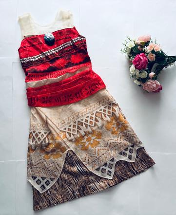 An22/ kostým moana - v. 5/6 let, 