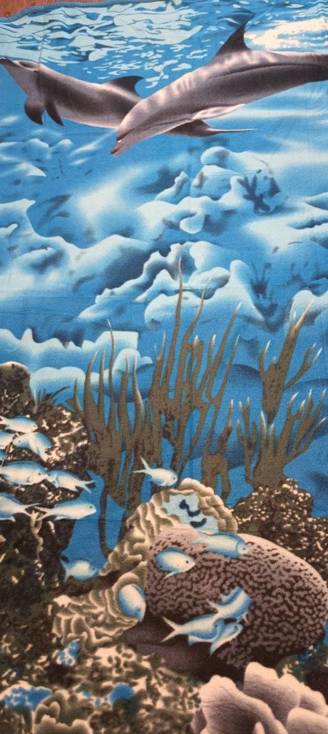 Nová fleecová deka moře, 