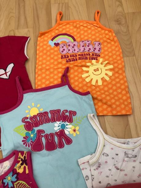 Mix oblečení pro holčičku, 6ks, vel.116, 104–116