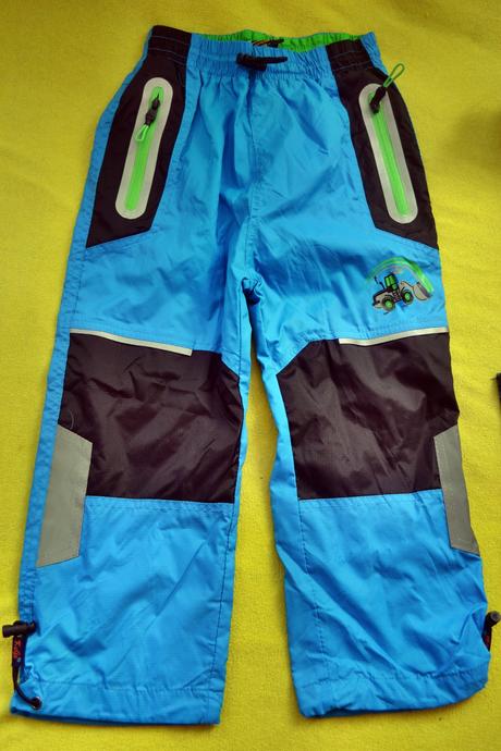 2x podzimní kalhoty kugo,šusťák, bavlna,v.98, kugo,98