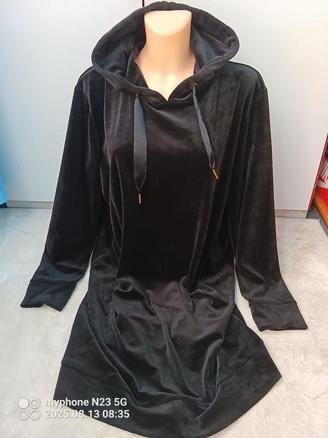 Dlouhá mikina semiš zn."beloved" vel."44/2-3xl", 44