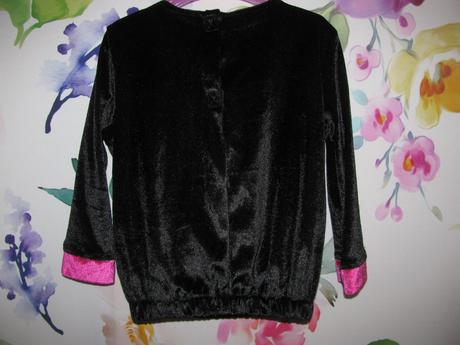 Karnevalový kostým-krásná černo růžová kočička,