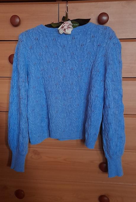 Only copánkový elegantní modrý svetřík, only,s