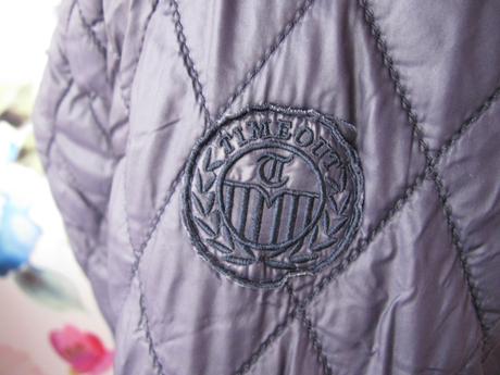 Přechodná dámská tmavě modrá bunda, timeout,s