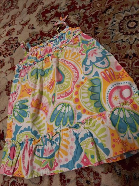 Barevné šatičky, tunika, 92