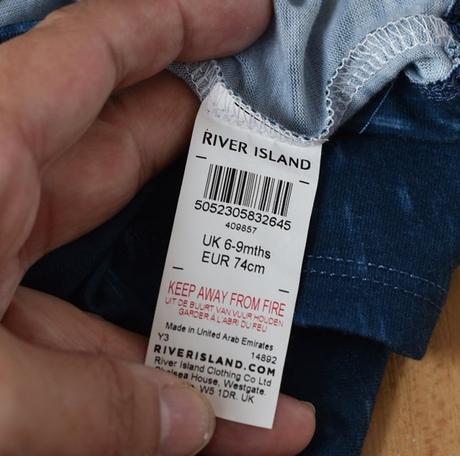 Tričko vel. 6 - 9 m, river island,74