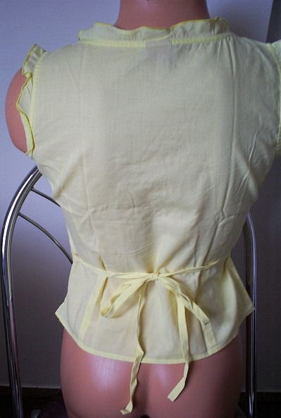 Vanilkově žlutý topík od espritu vel.s, esprit,s