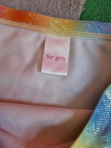 Sukně duhová plavková for girls, 116
