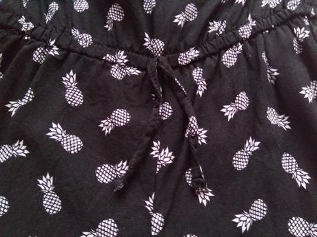 Letní lehký overal bez ramínek, 128