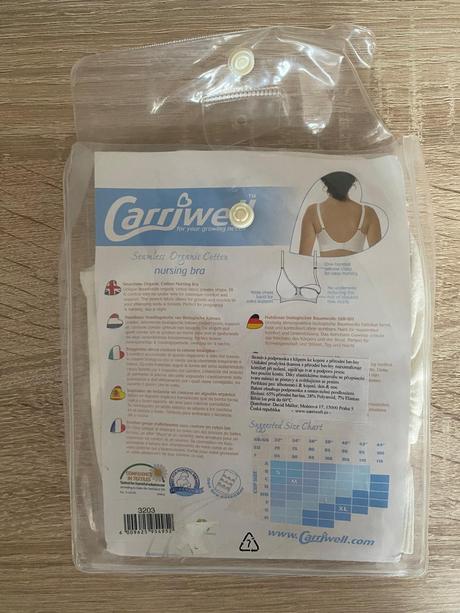 Bezešvá kojící podprsenka carriwell, 75,c